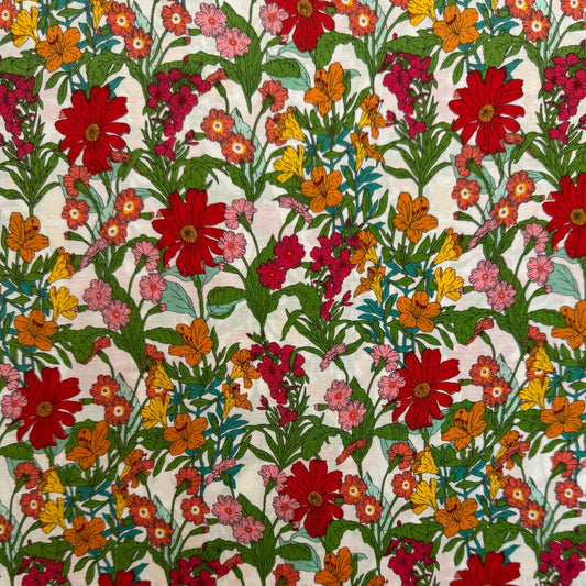 English Cotton Lawn Fabric 3m