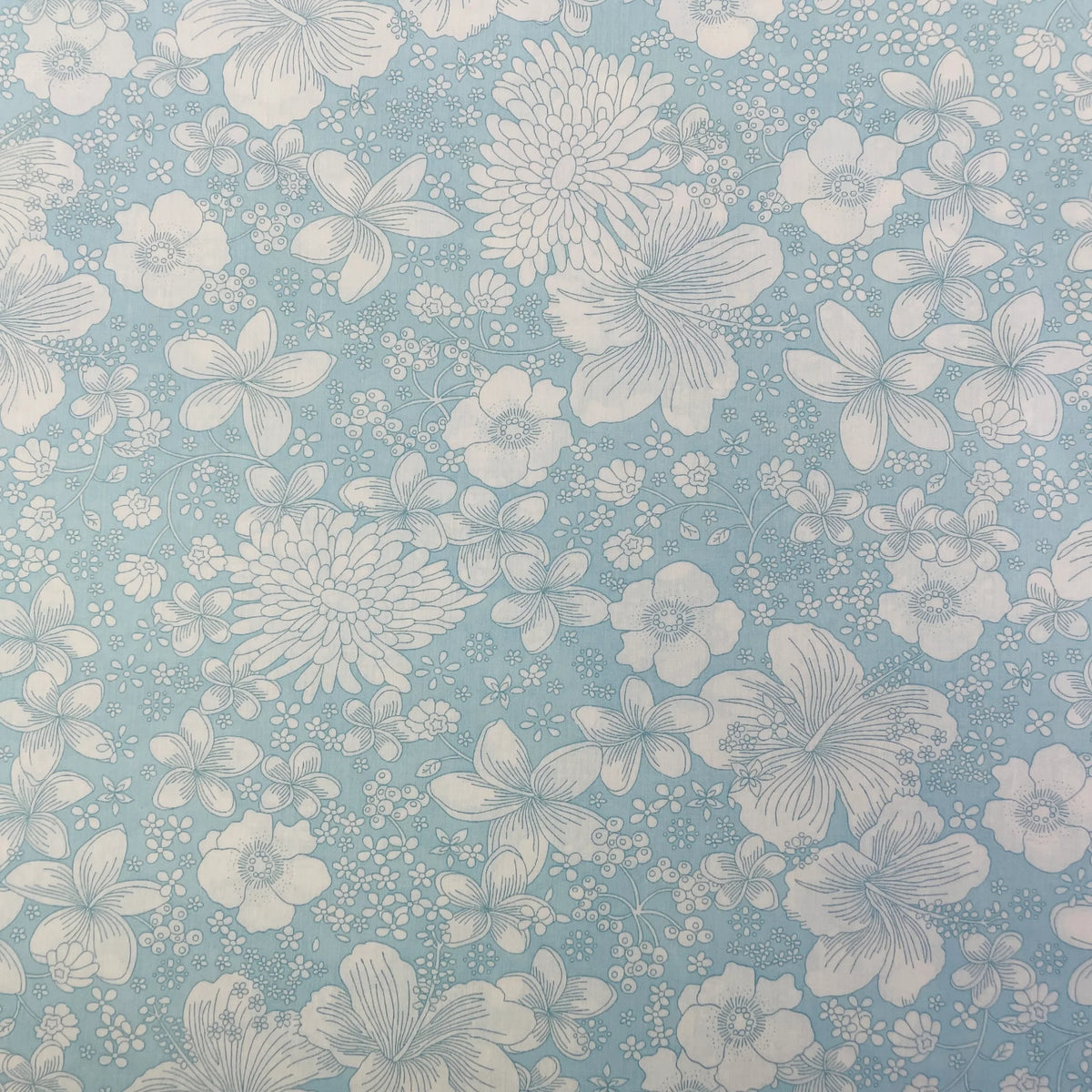 English Cotton Lawn Fabric 3m
