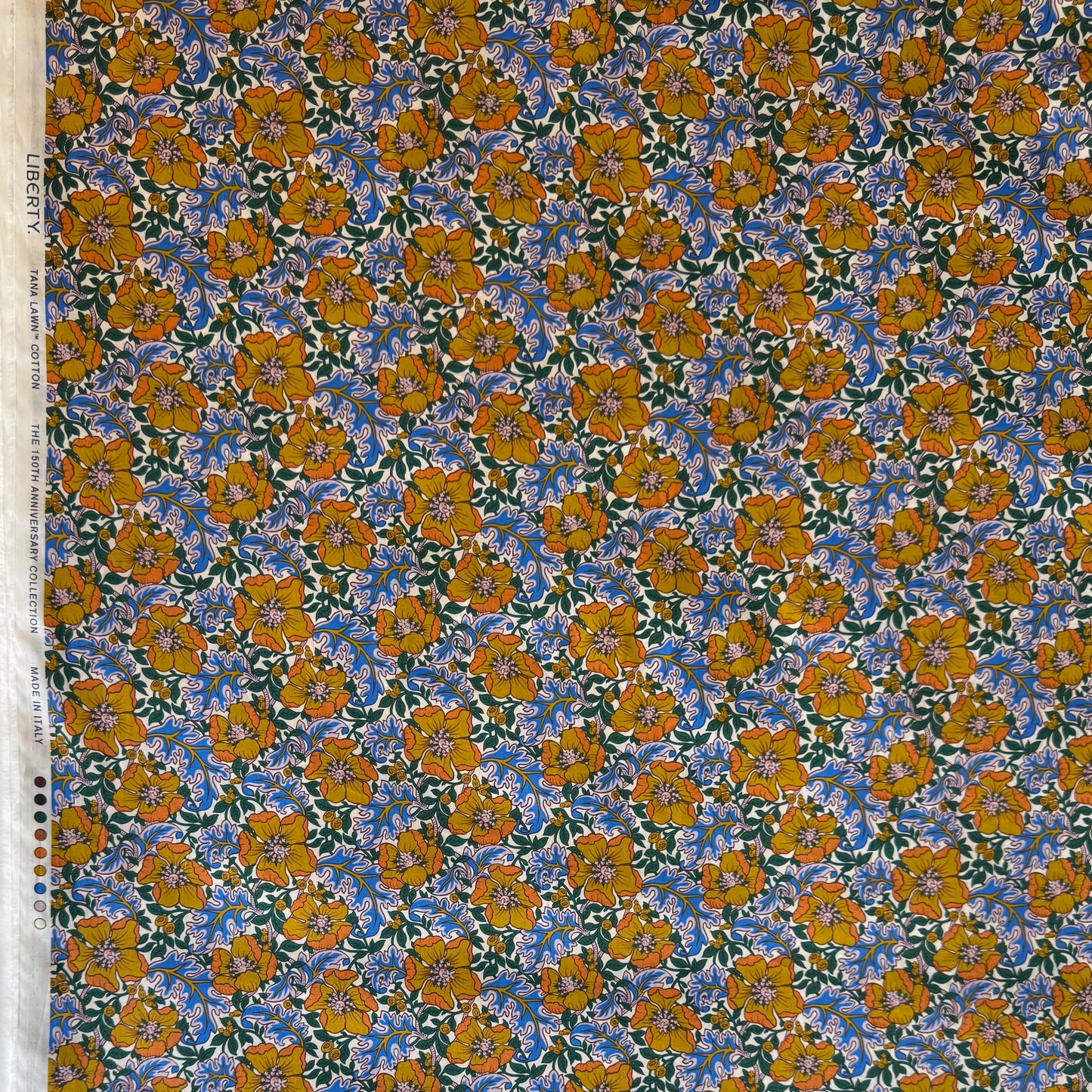 Liberty Fabrics Millie Francesca B Tana Lawn Cotton 3m