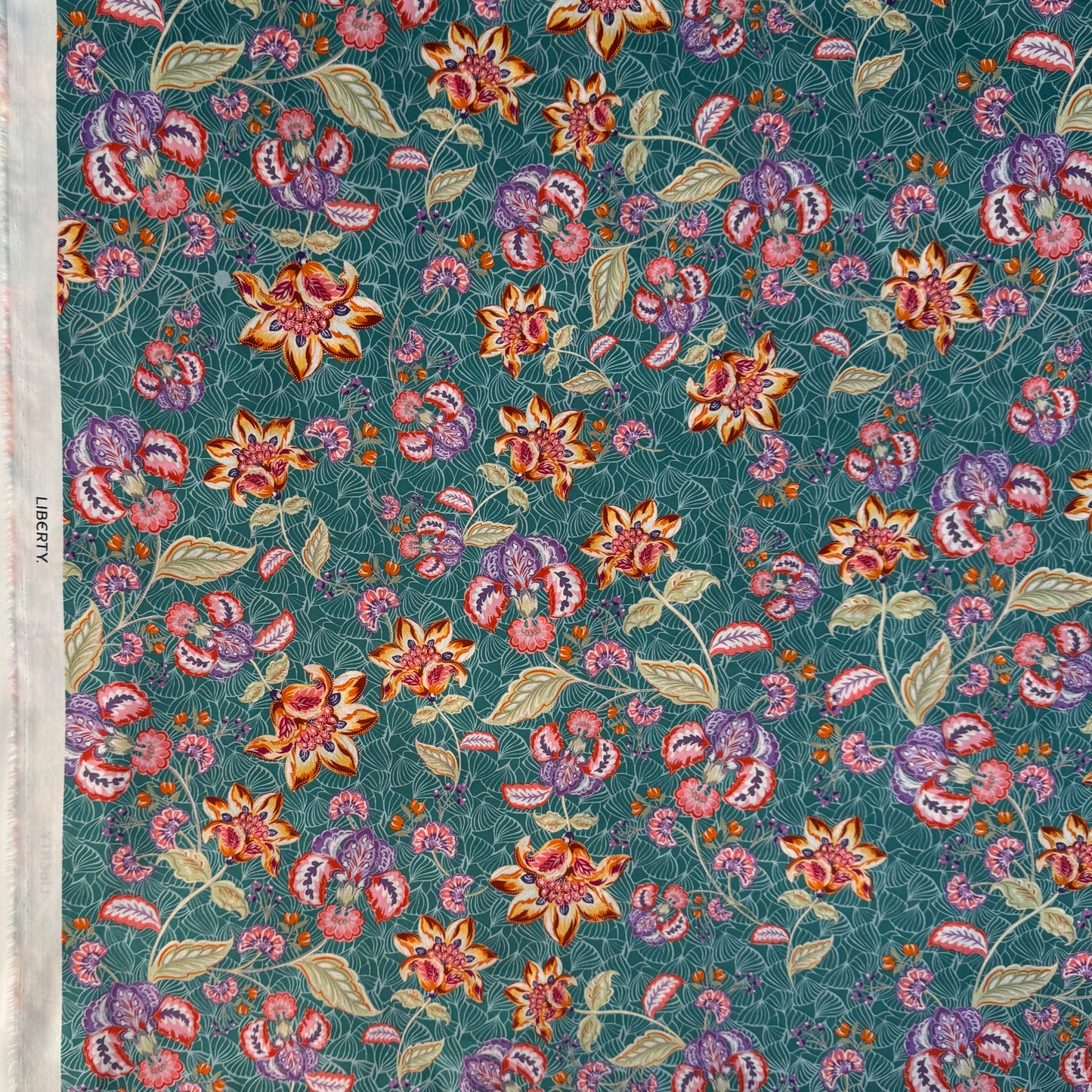 Liberty Fabric LEGACY NEW
SCALE Green Cotton Tana Lawn® 3m
