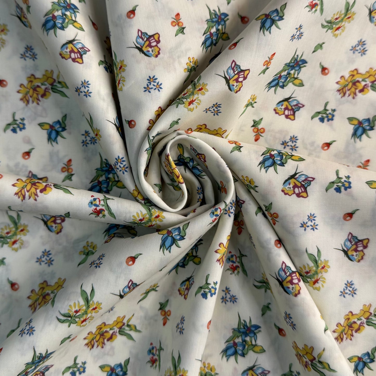 Liberty Fabrics Lily Butterfly A Tana Lawn Cotton 3m