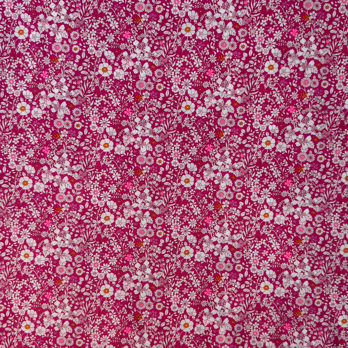 LIBERTY FABRICS pink June’s Meadow Tana Lawn™ Cotton