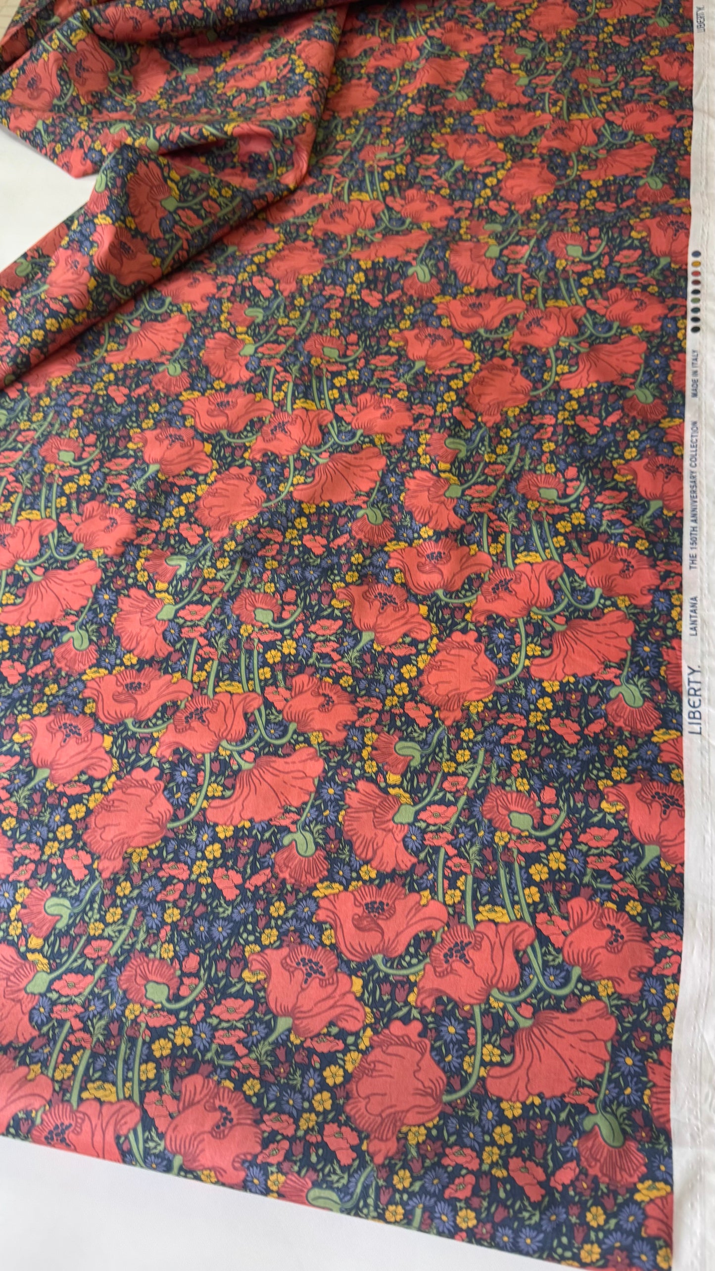 Liberty Fabrics Clementina Daisy C Tana Lawn Cotton 3m