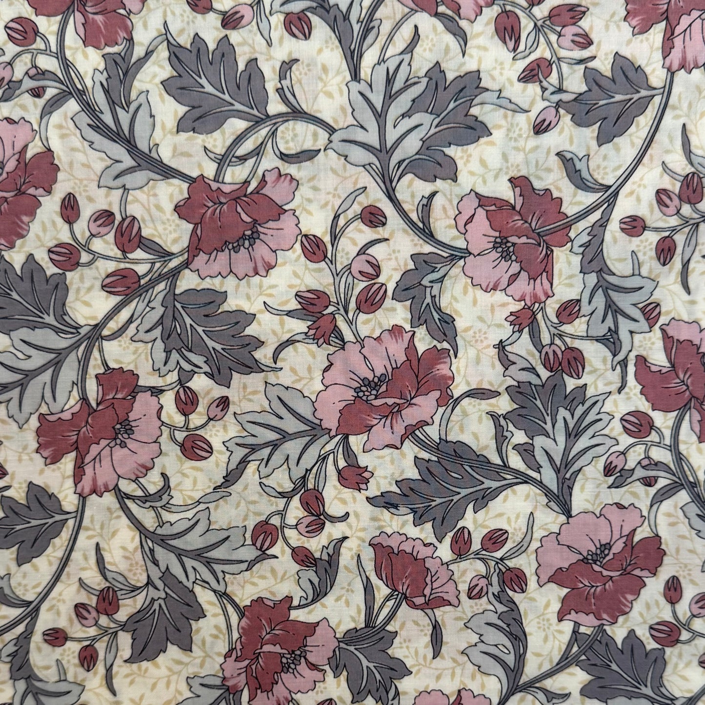 English Cotton Lawn Fabric 3m
