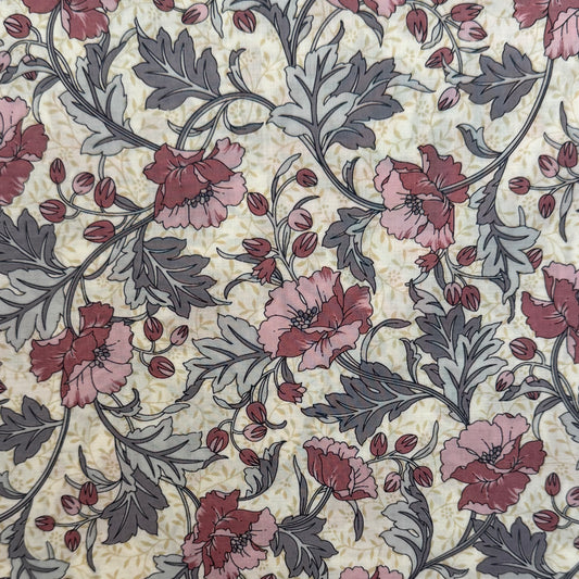 English Cotton Lawn Fabric 3m