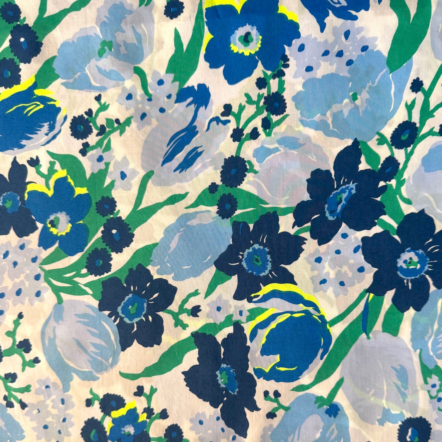 Liberty Fabric Mariana Boutique blue Cotton Tana Lawn® 3m