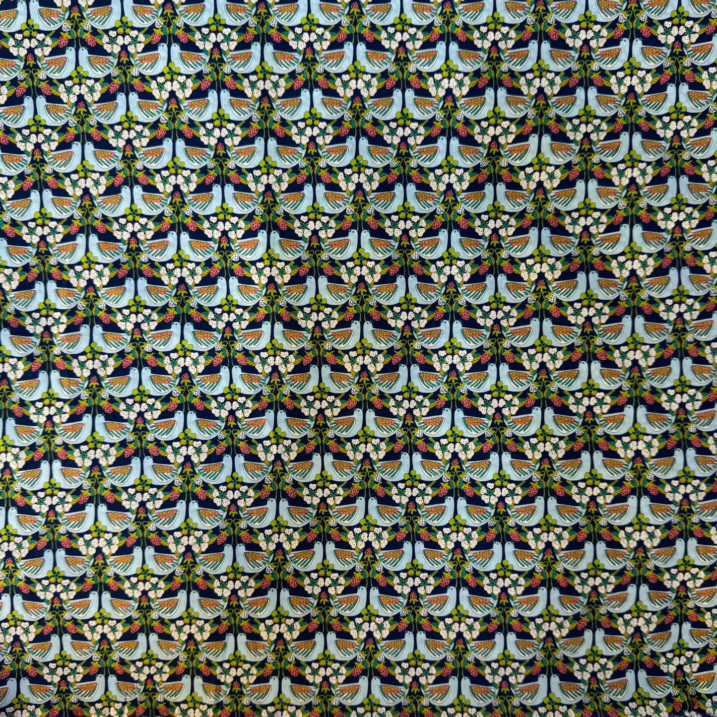 Liberty Fabric Strawberry Feast Cotton Tana Lawn® 3m