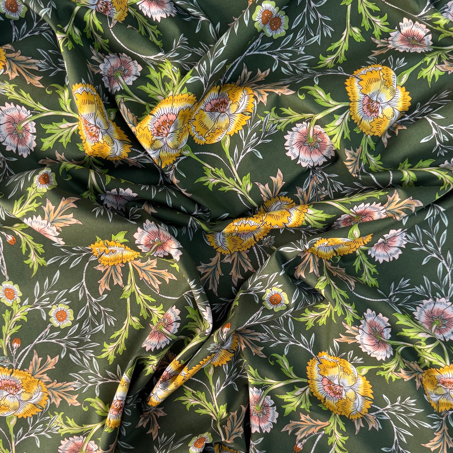 Liberty Fabric legacy new Scale Green Cotton Tana Lawn® 3m