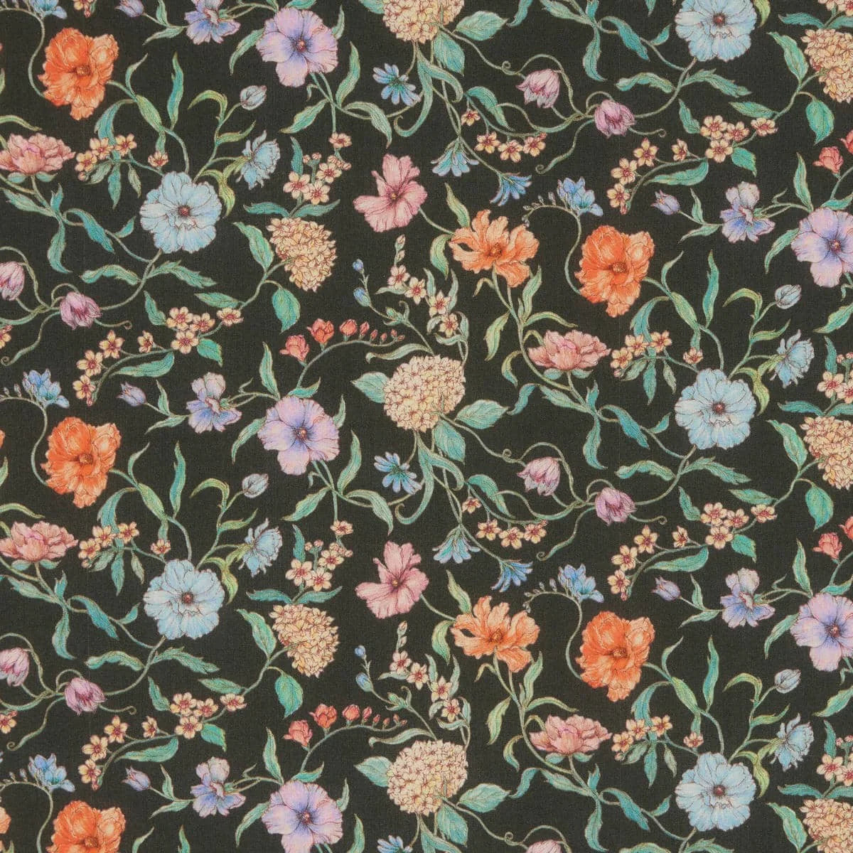 Liberty Fabrics Battersea Blooms A Tana Lawn Cotton 3m