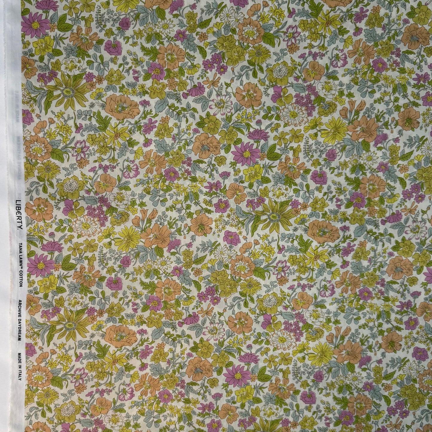 Liberty Fabrics Daisy Morisia B Tana Lawn Cotton 3m