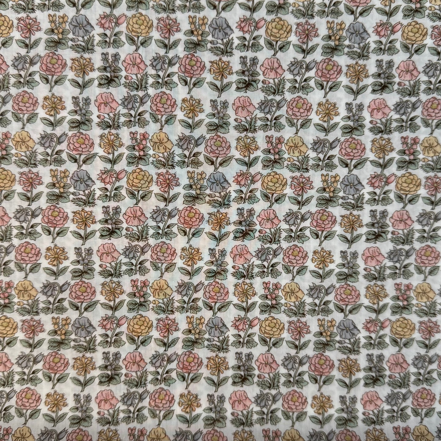 Liberty Fabrics Davalia Flowers A Tana Lawn Cotton 3m