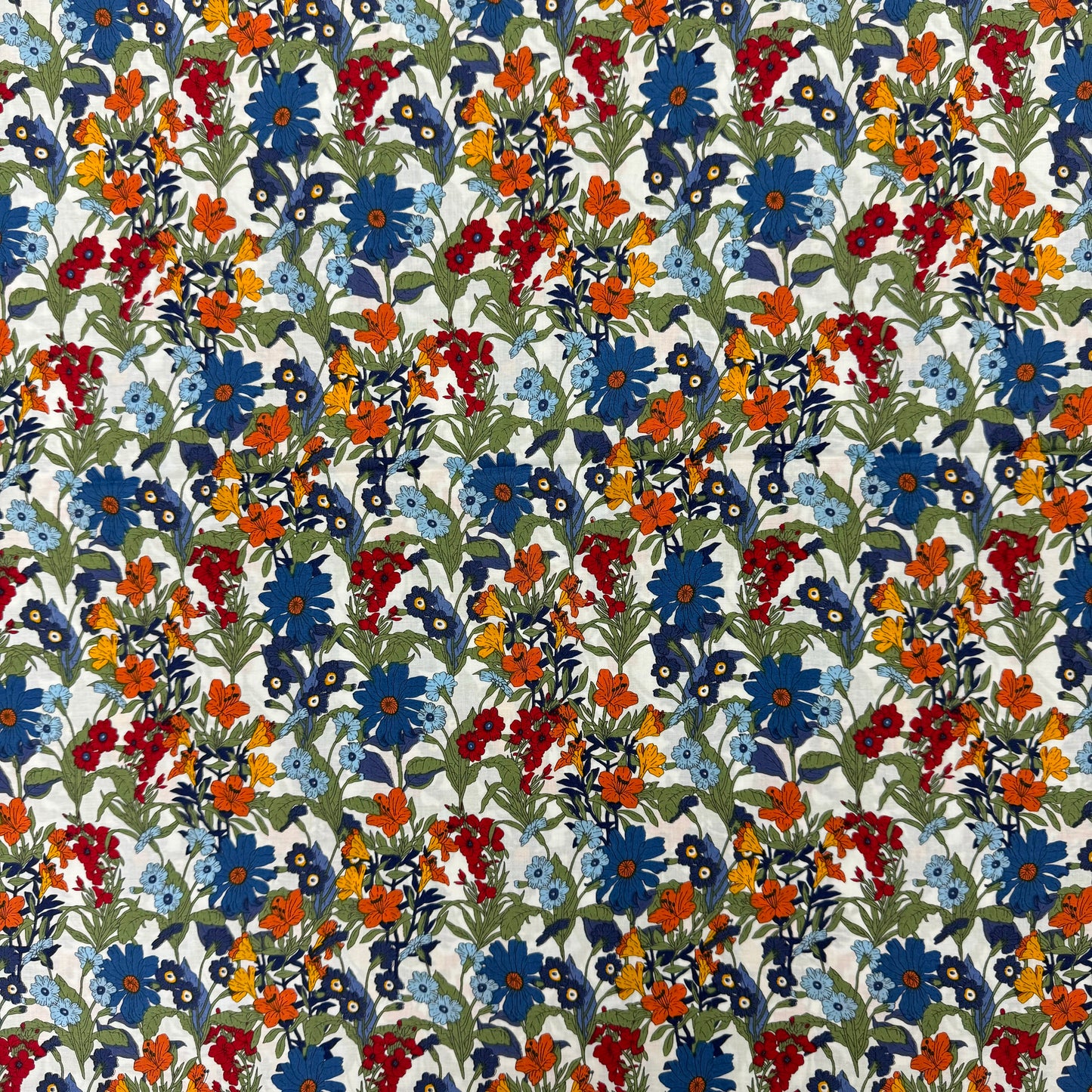 Flower Garden colorful (English cotton Tana Lawn) 3m