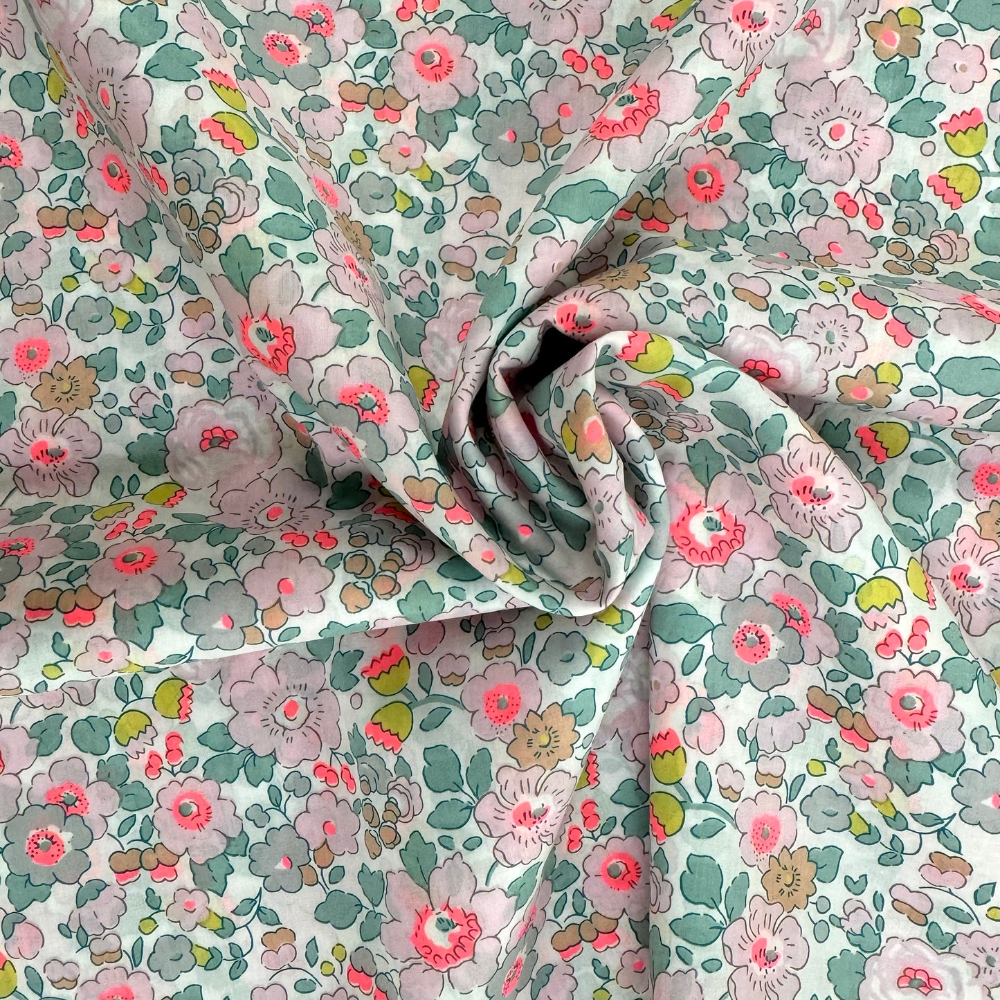 Liberty Fabric Betsy Pink