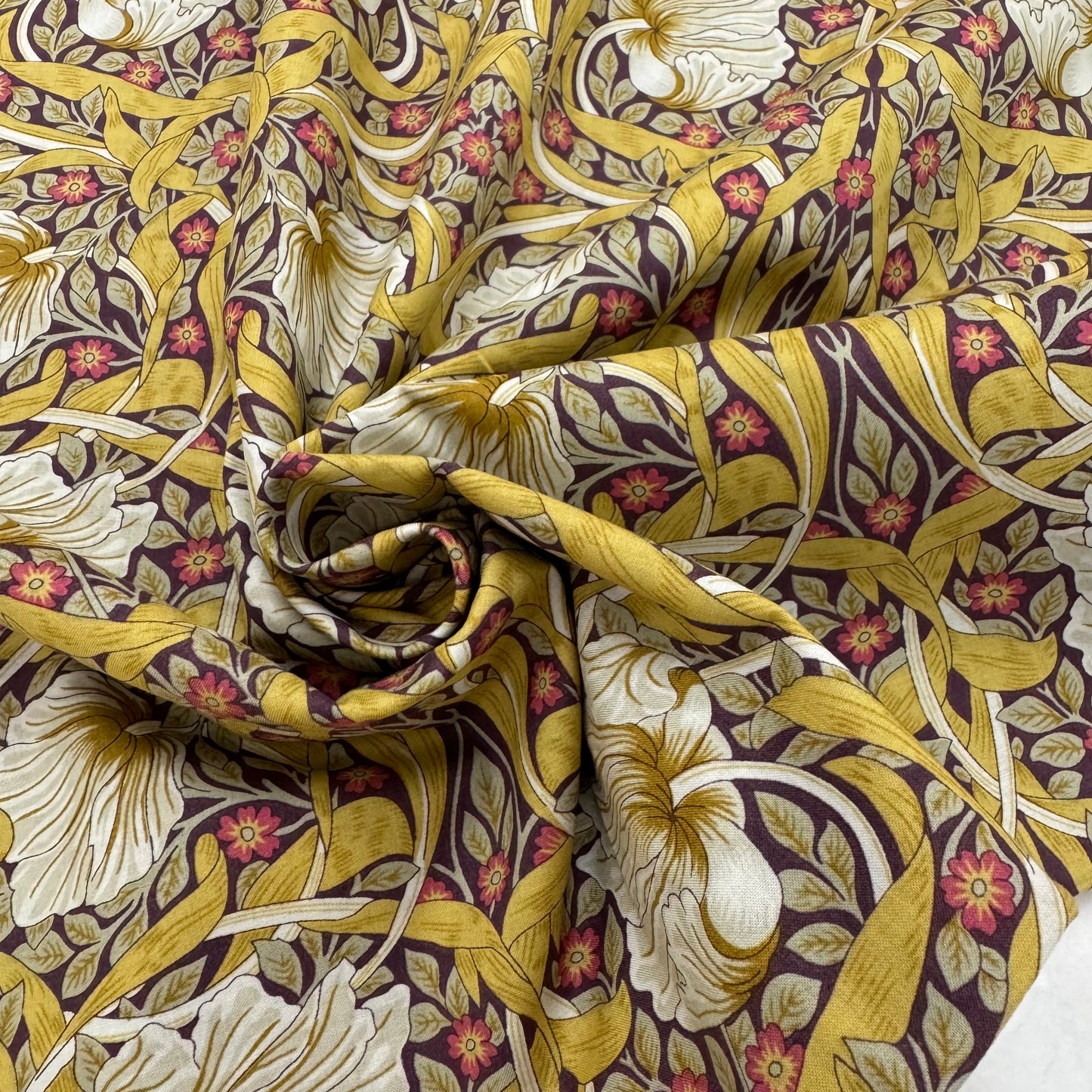 William Morris Pimpernel Gold(English cotton Tana Lawn) 3m