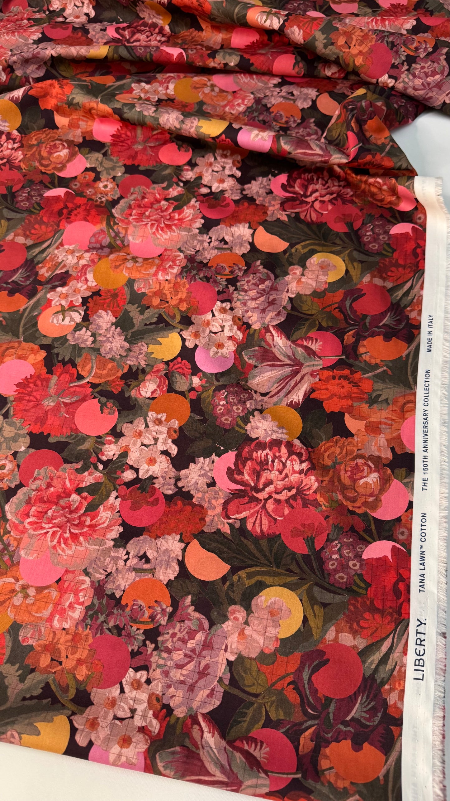 Liberty Fabrics Myrtle and Mary C Tana Lawn Cotton 3m