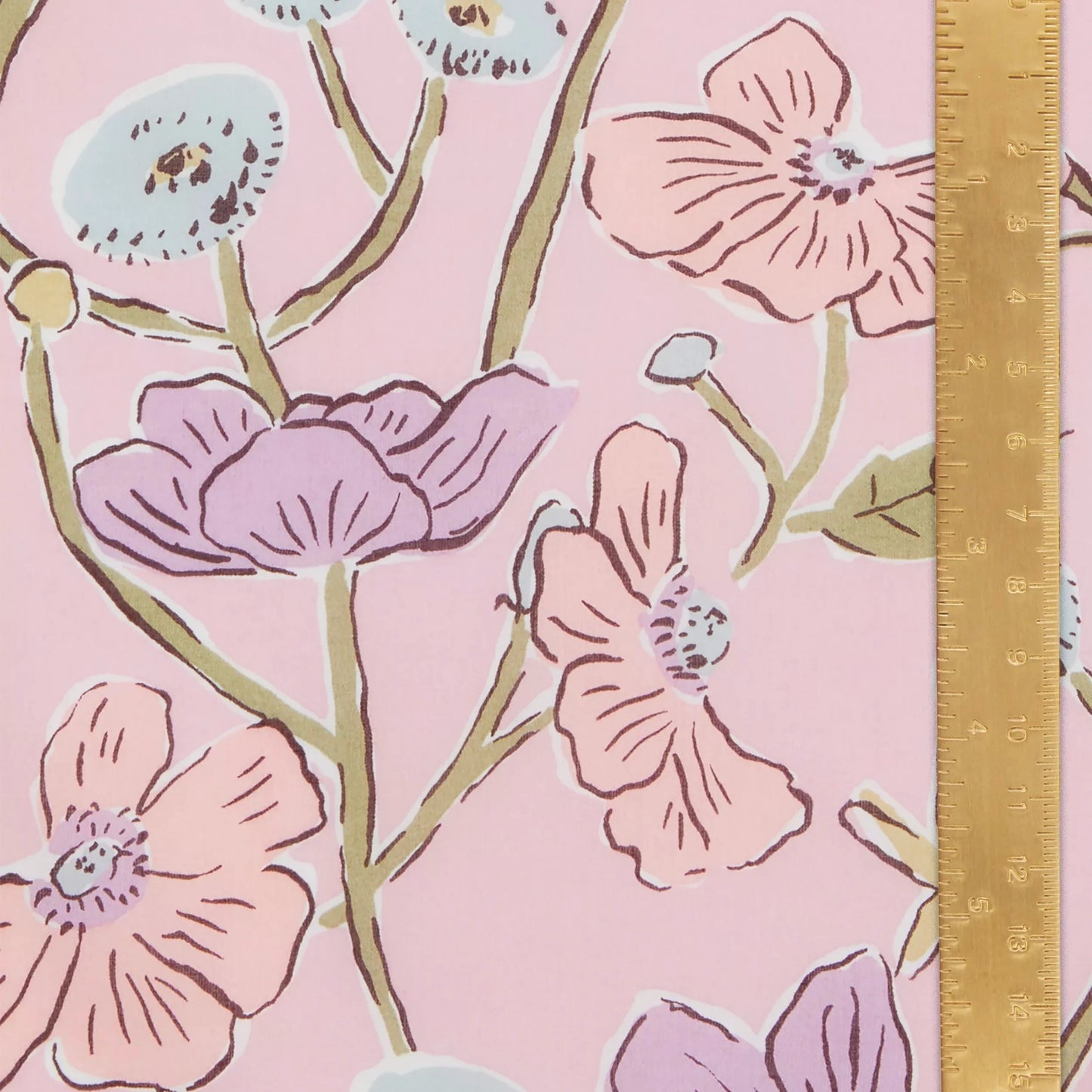 Liberty Fabrics Louie’s Meadow C Tana Lawn Cotton 3m