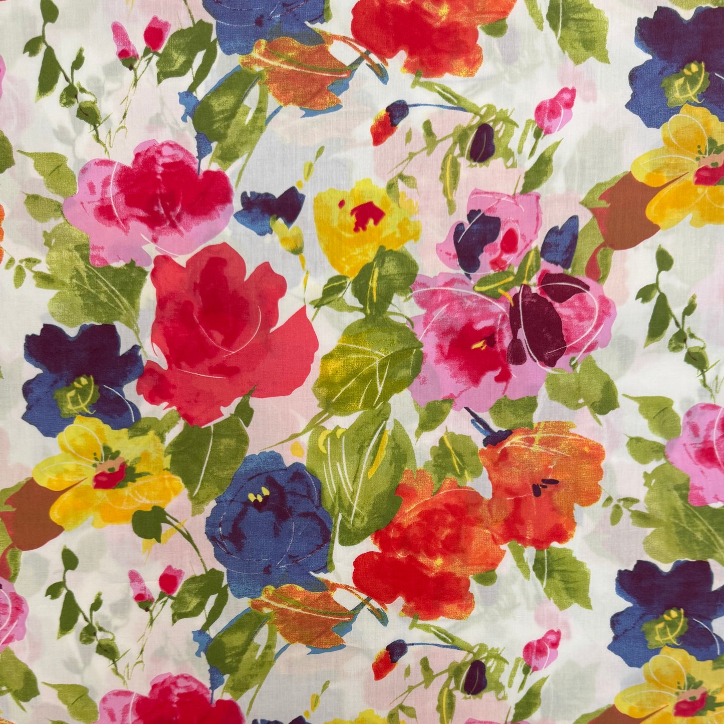 English Cotton Lawn Fabric 3m