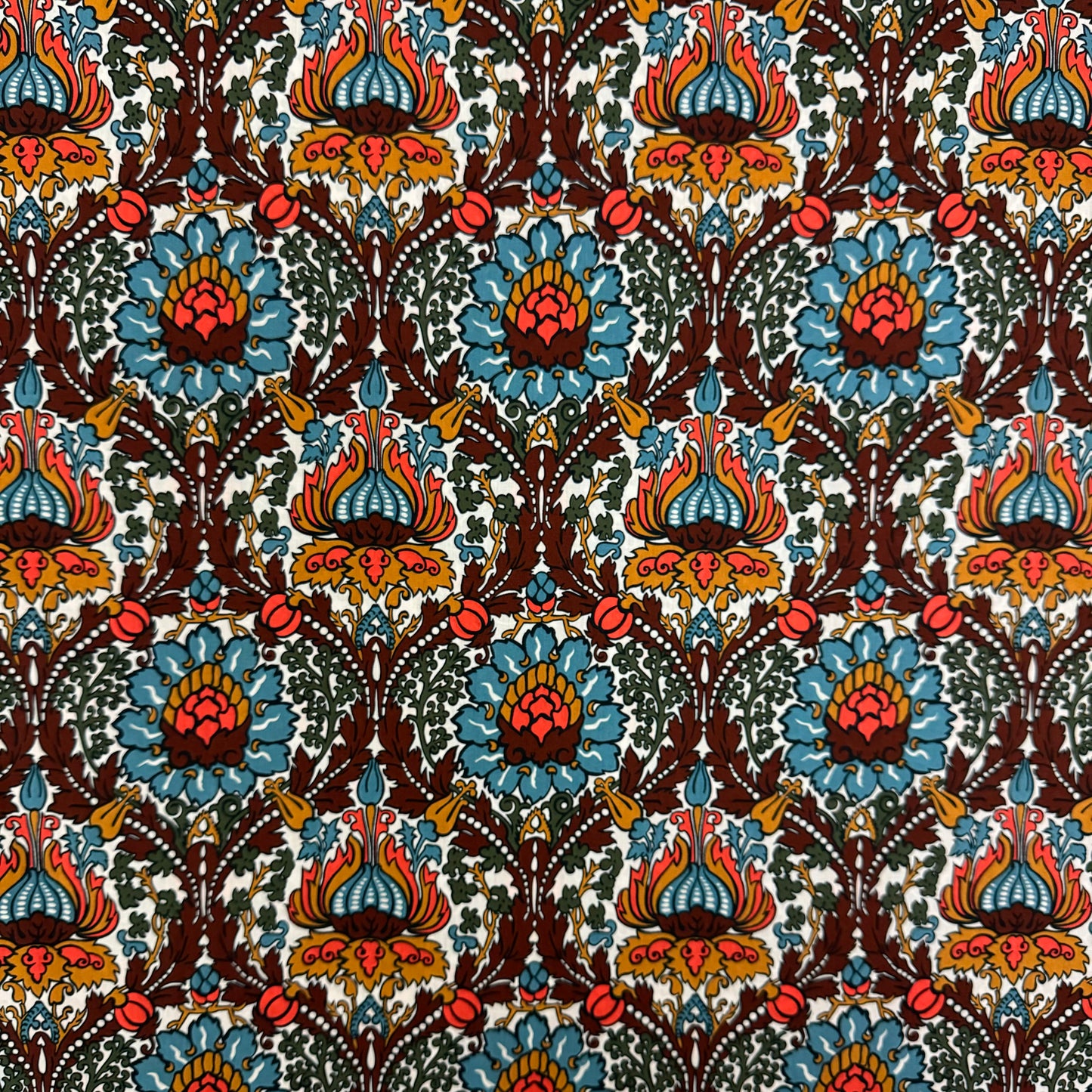 LIBERTY Electric Nouveau brown Tana Lawn™ Cotton