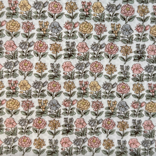 Liberty Fabrics Davalia Flowers A Tana Lawn Cotton 3m