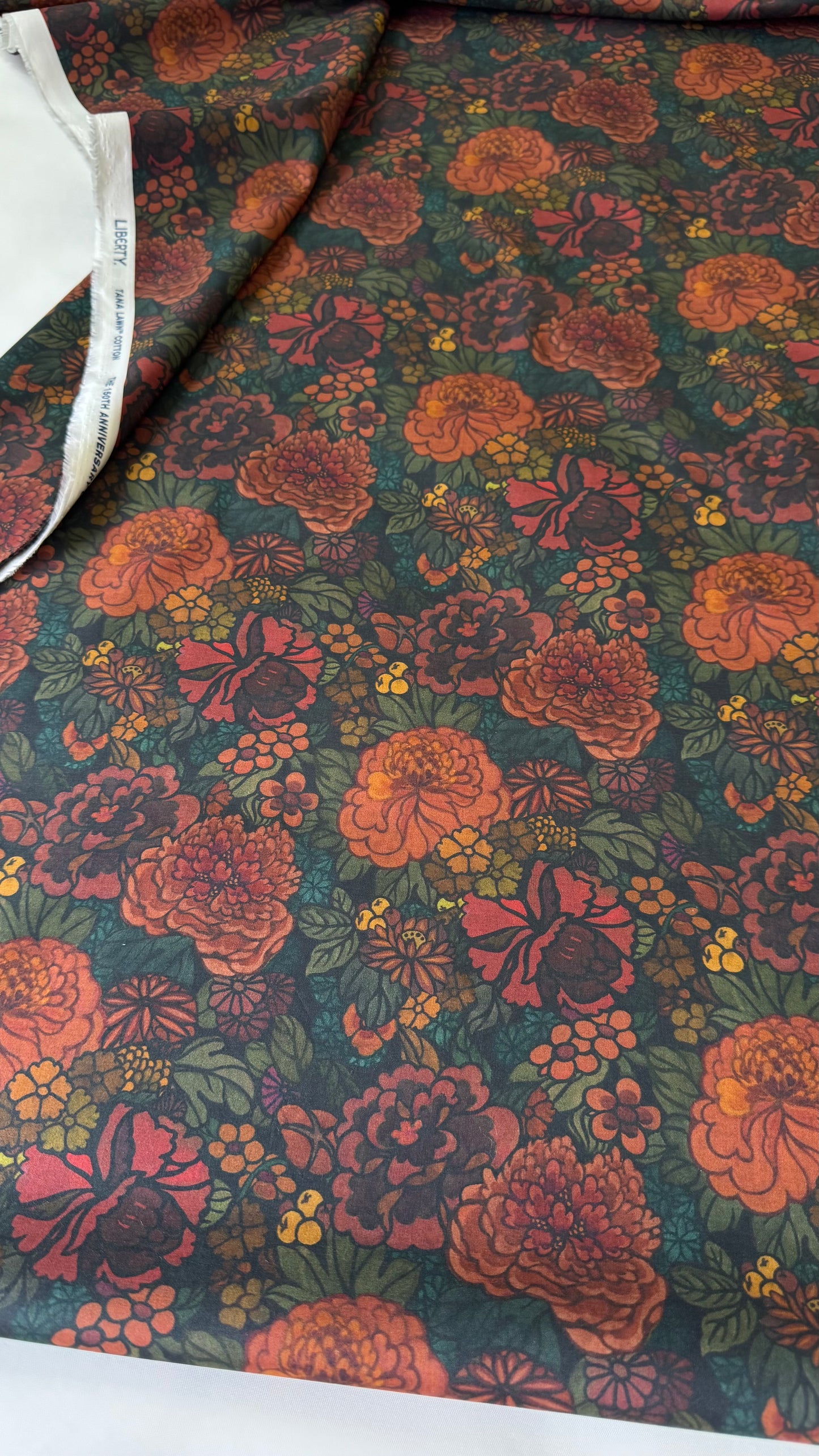 Liberty Fabrics Heritage Garden C Tana Lawn Cotton 3m