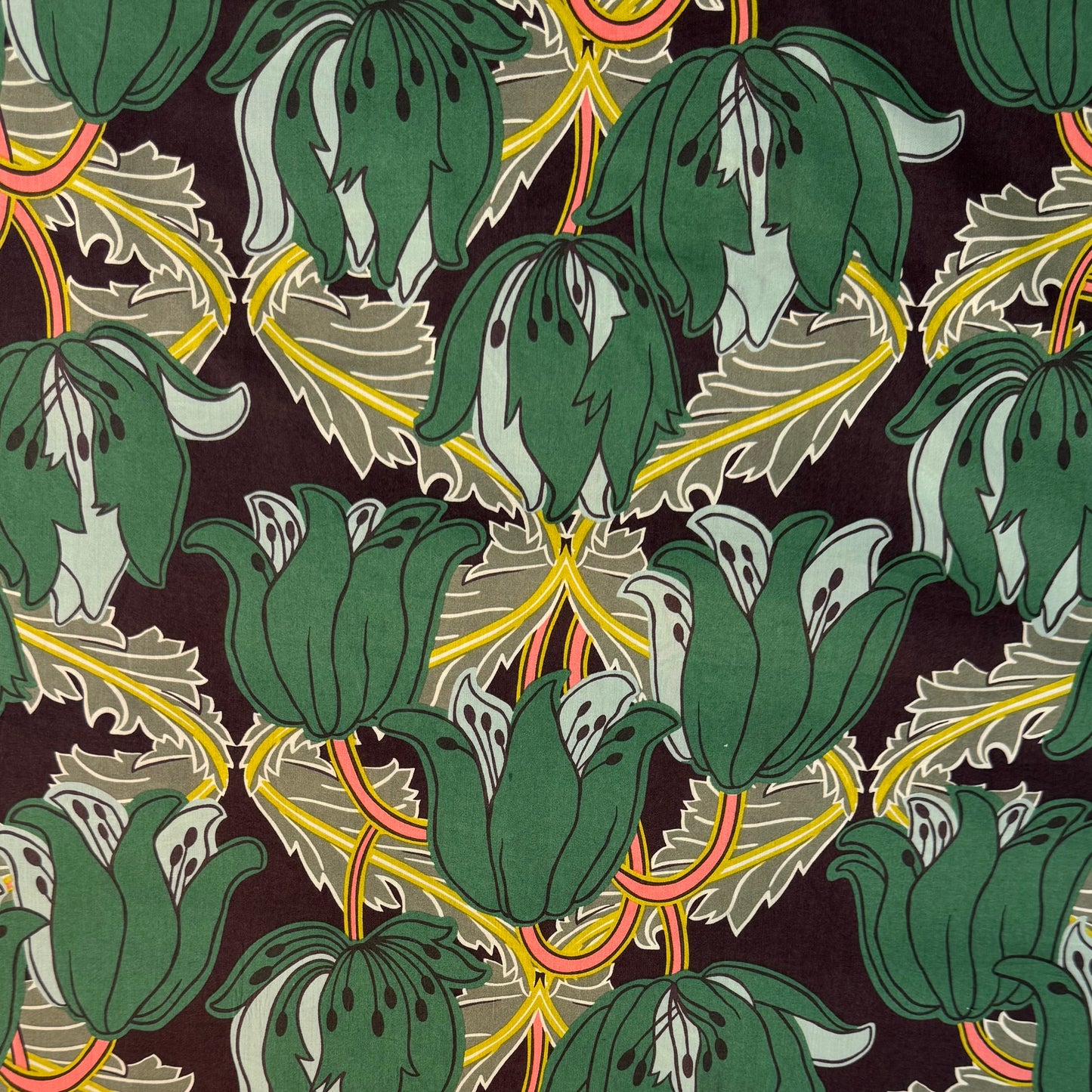 Liberty Fabric Evelyn Dawn Green  Cotton Tana Lawn® 3m