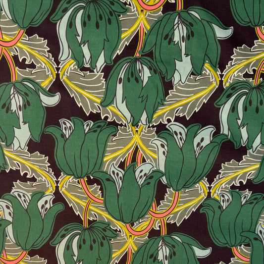 Liberty Fabric Evelyn Dawn Green  Cotton Tana Lawn® 3m