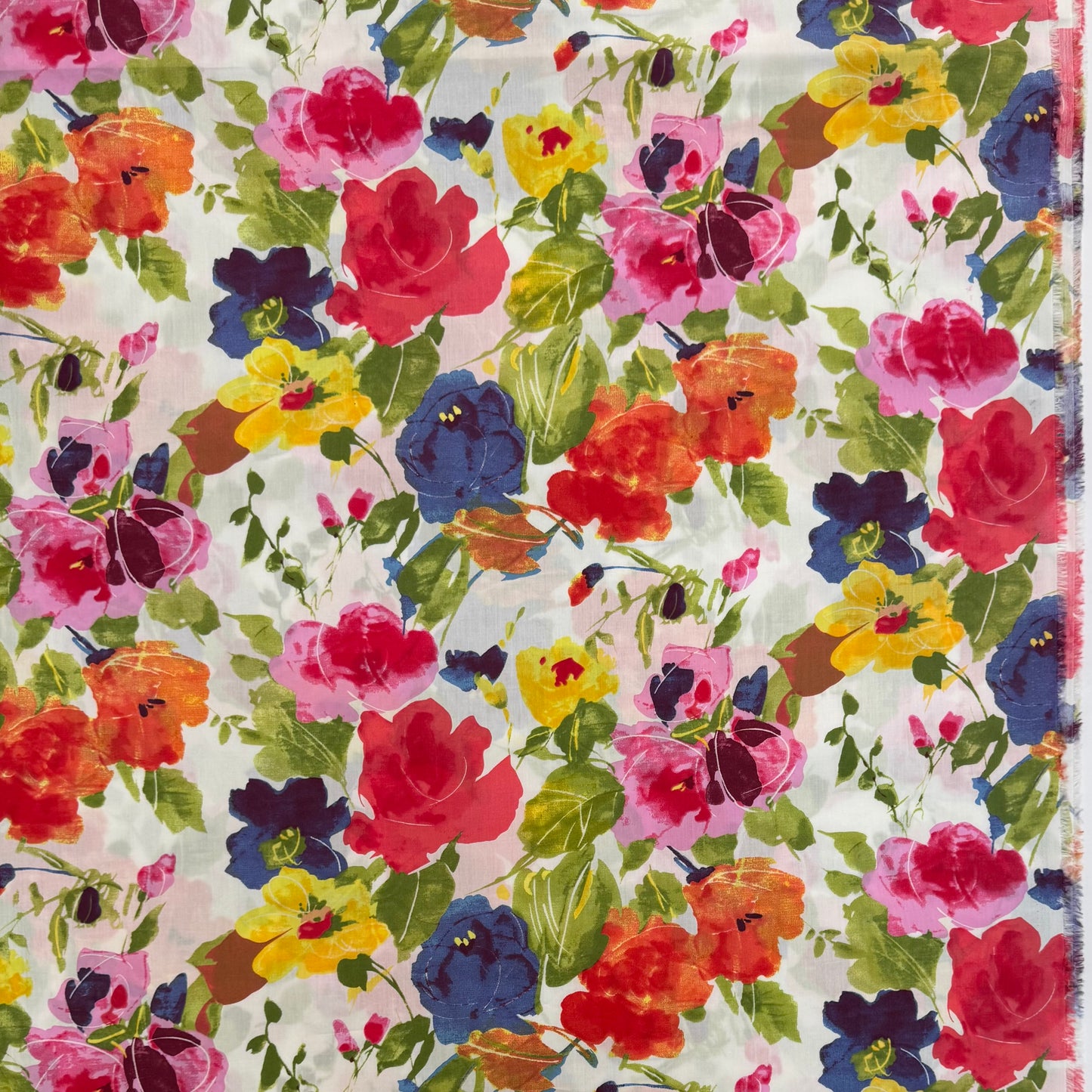 English Cotton Lawn Fabric 3m