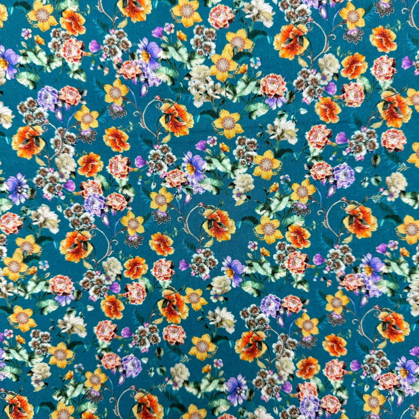 flowers (Italian cotton Tana Lawn) 3m