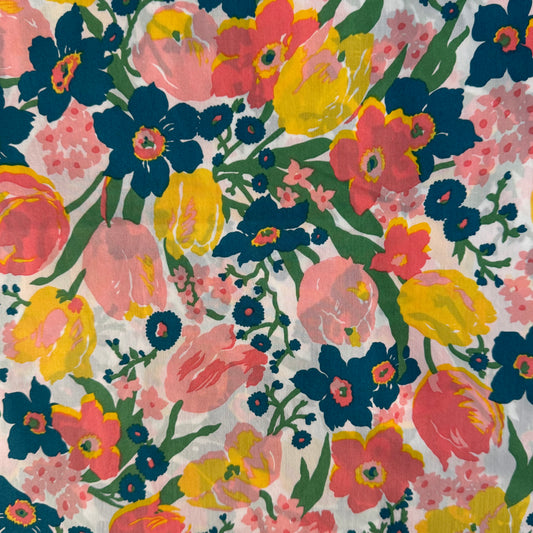 Liberty Fabric Mariana Boutique orange Cotton Tana Lawn® 3m