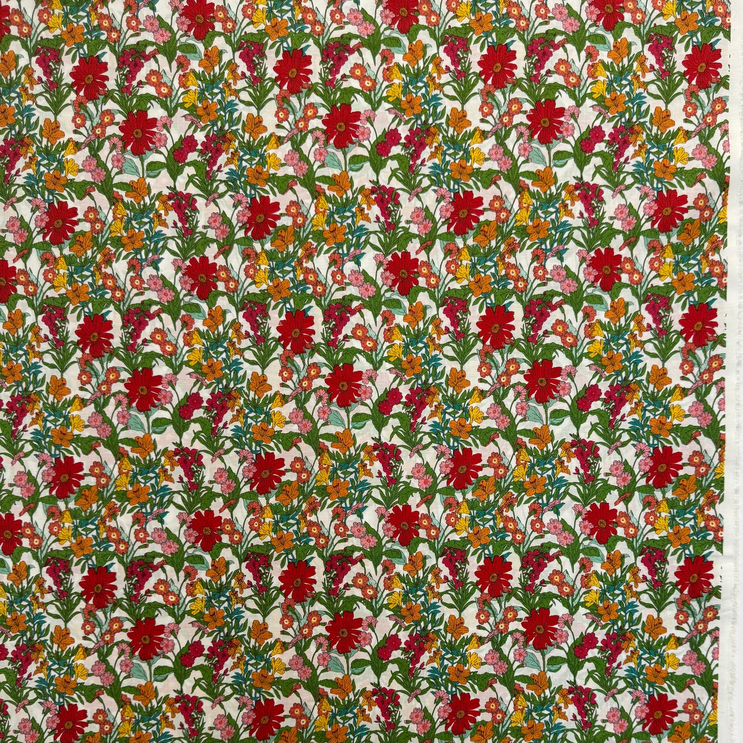 English Cotton Lawn Fabric 3m