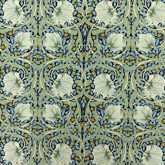 William Morris Pimpernel Green (English cotton Tana Lawn) 3m