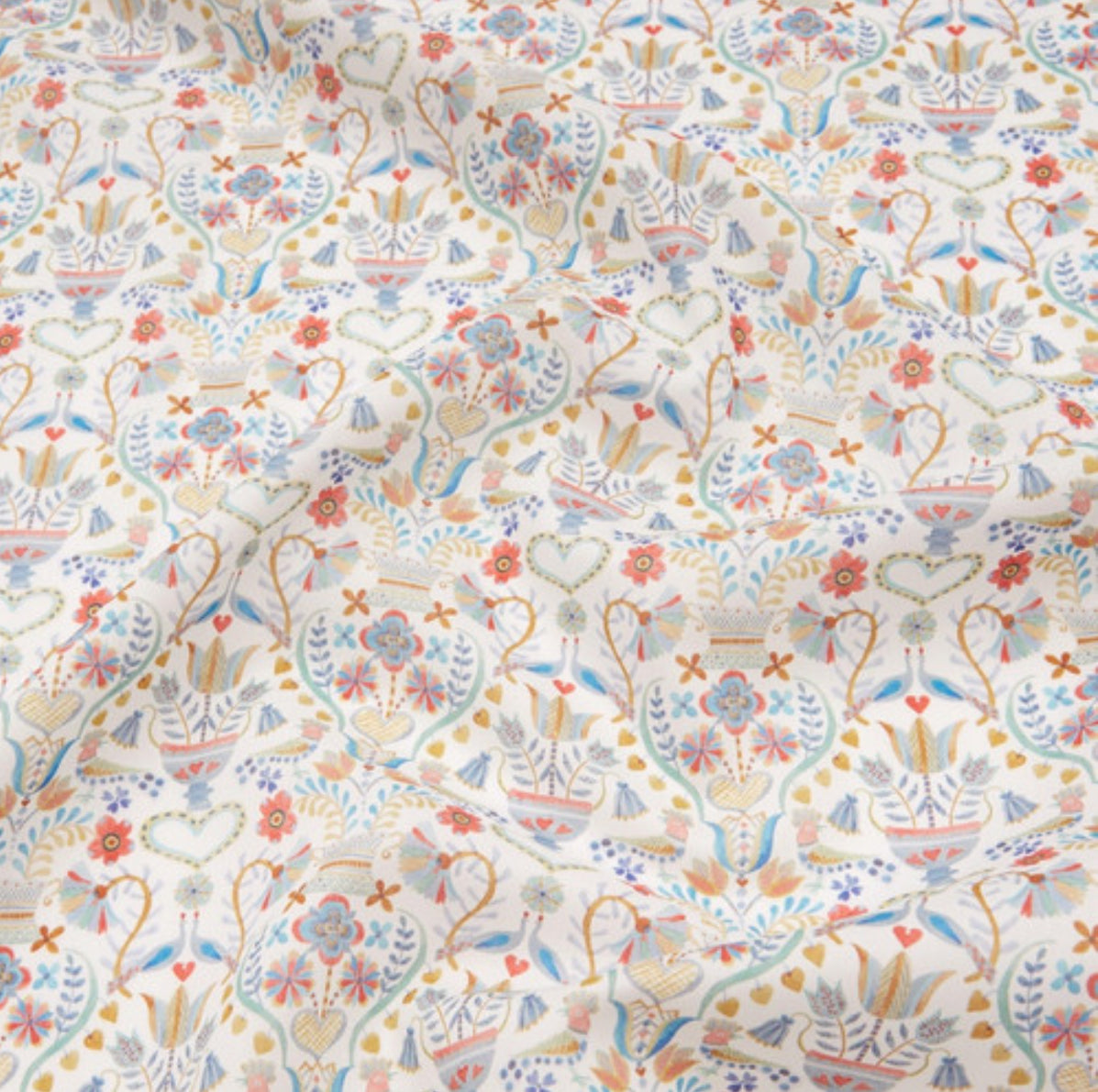 Liberty Fabrics: Love Birds C Tana Lawn®