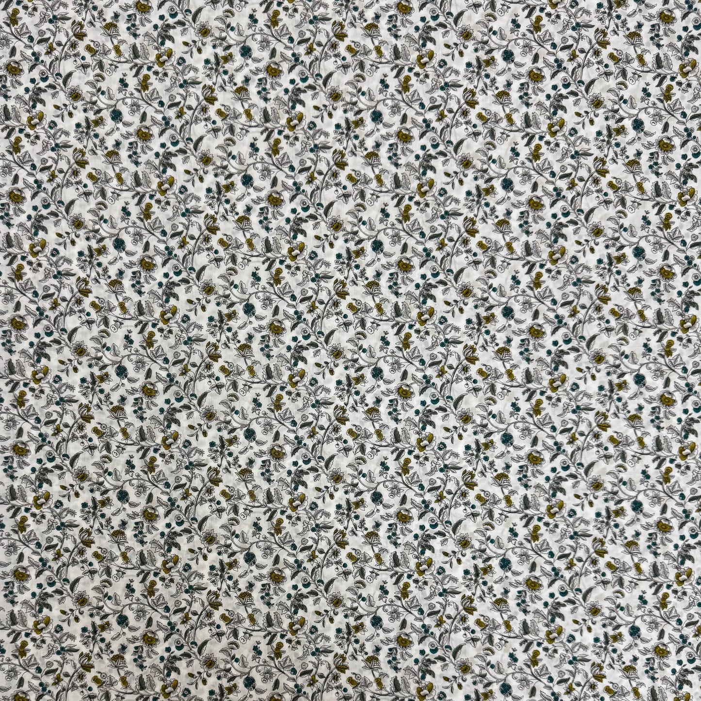 Liberty Fabrics Ornate Trail Piccadilly Cotton Tansn lawn 3m