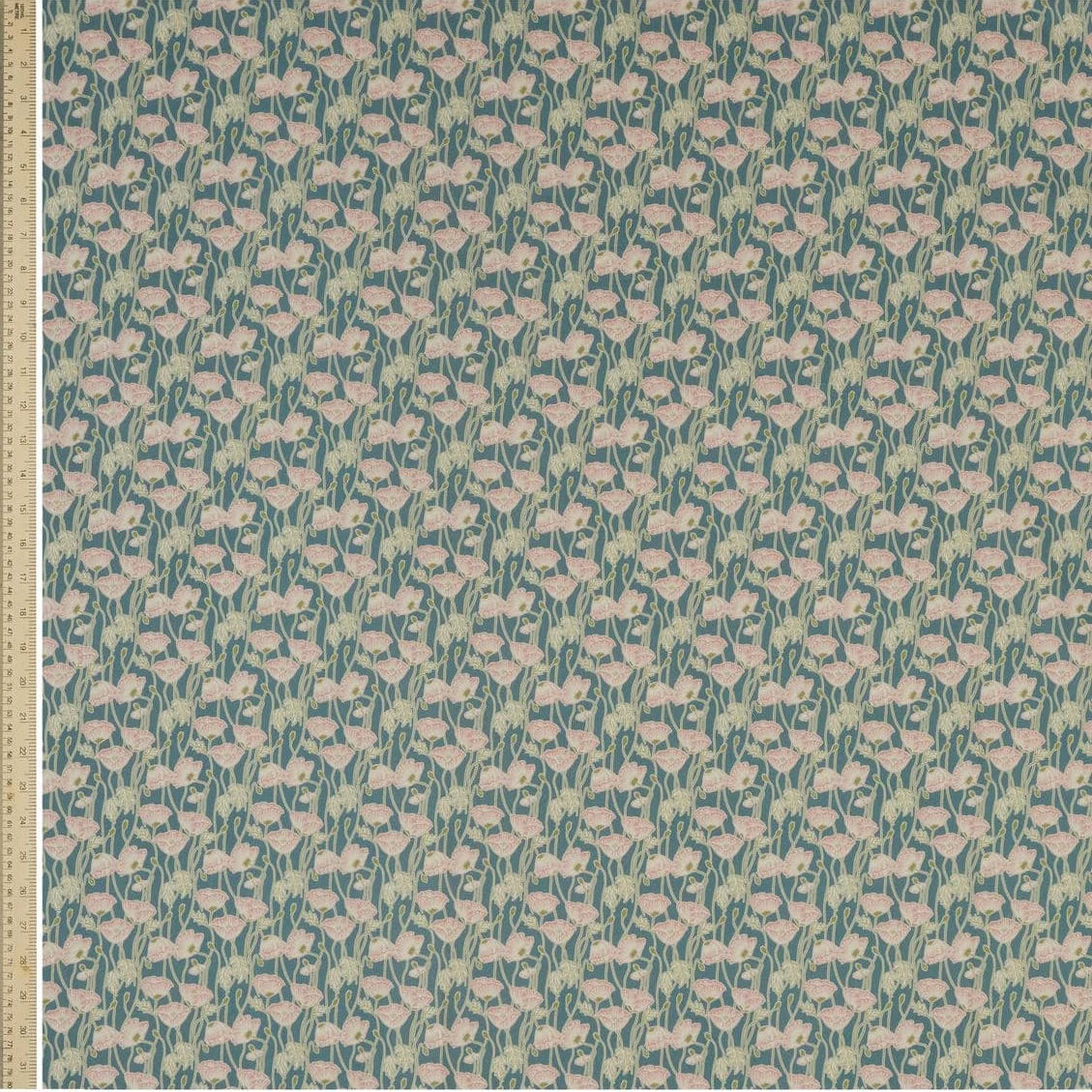 Liberty Fabrics Erito Poppy A Tana Lawn Cotton 3m