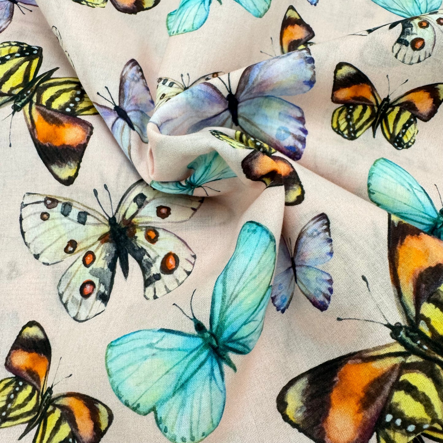 Butterflies (Classico Arancia cotton) 3m