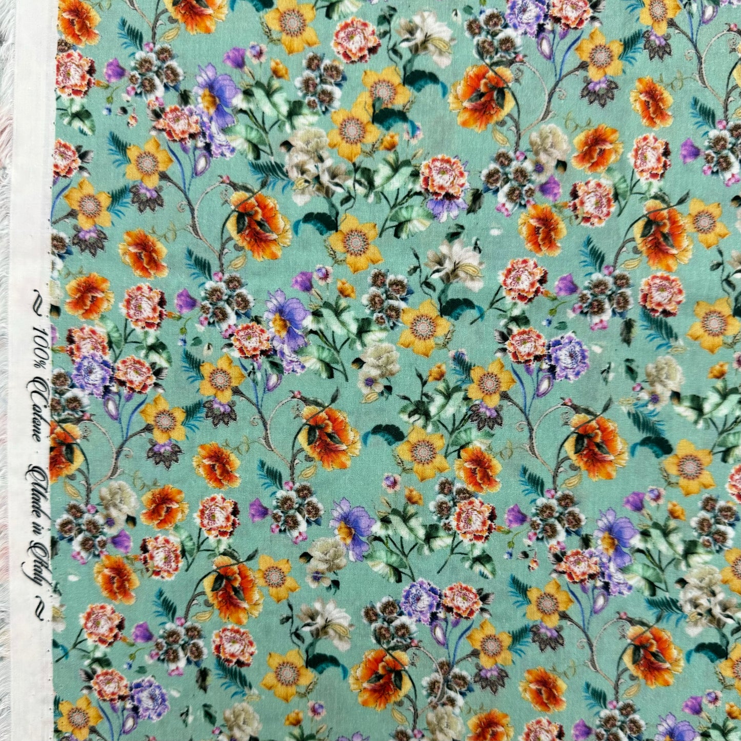 Tiffany flowers (Italian cotton Tana Lawn) 3m