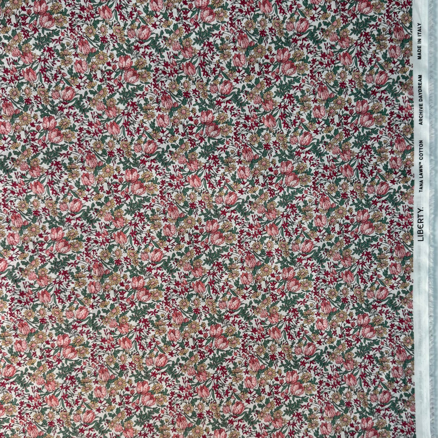 Liberty Fabrics Francesca Tulip A Tana Lawn Cotton 3m