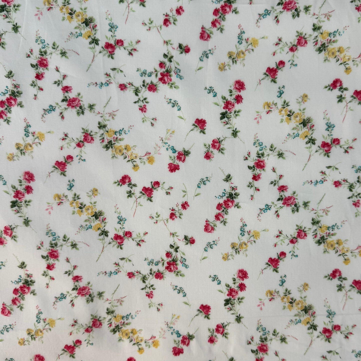 Liberty Fabric red Elizabeth Cotton Tana Lawn® 3m