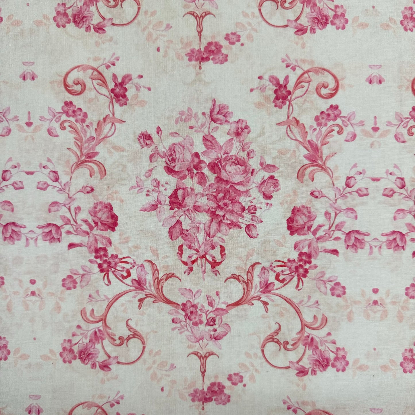 Vintage pink floral (Classico Arancia cotton) 3m