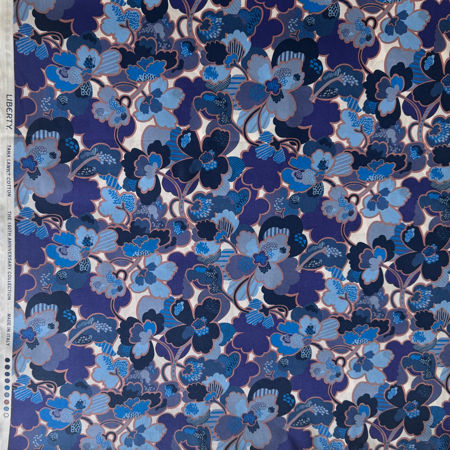 Liberty Fabrics Prospect Flower B Tana Lawn Cotton 3m