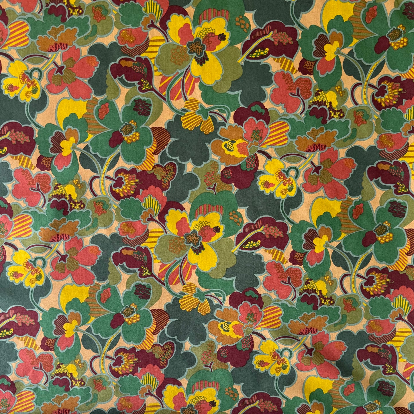 Liberty Fabrics Prospect Flower C Tana Lawn Cotton 3m