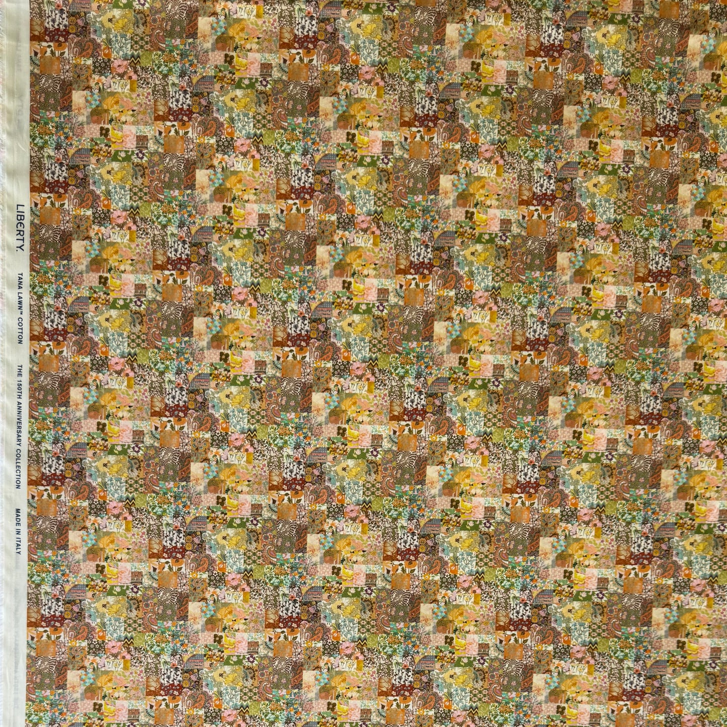 Liberty Fabrics Archive Patchwork C Tana Lawn Cotton