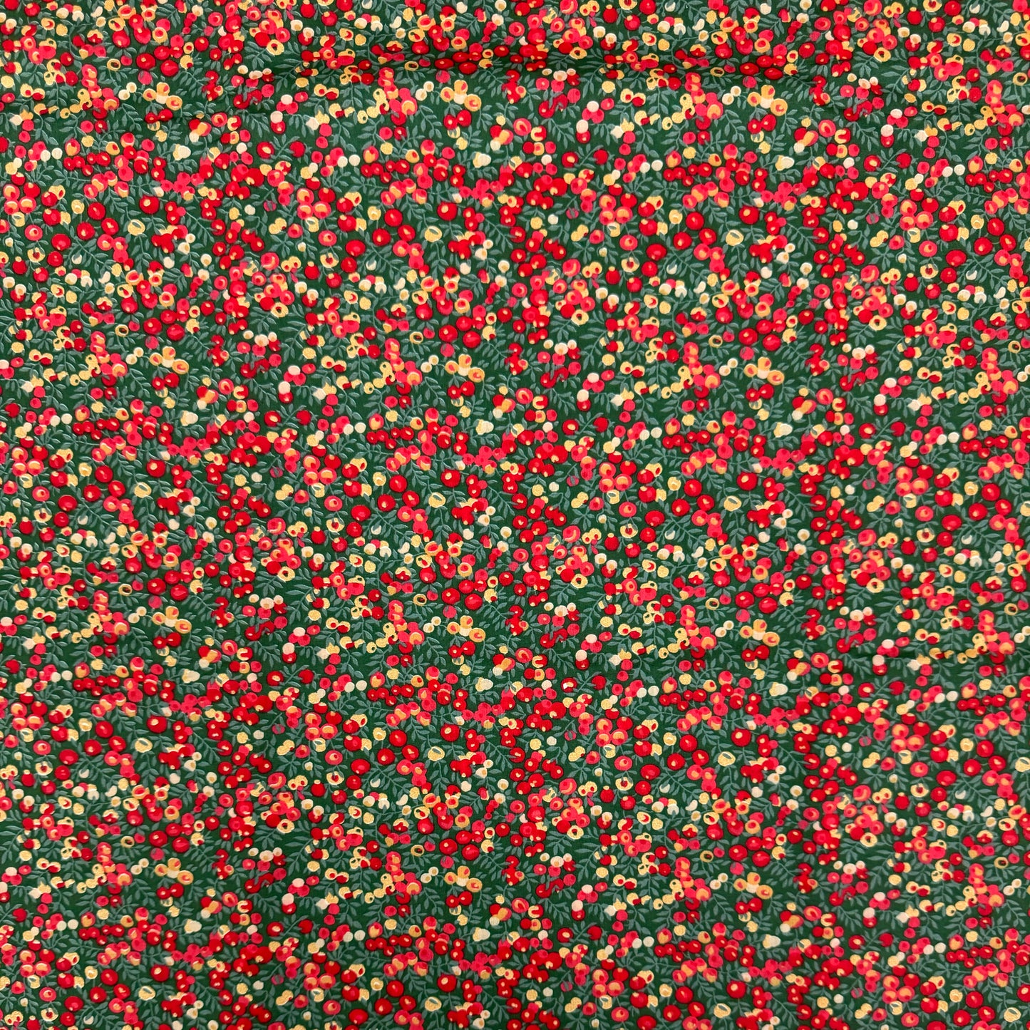 LIBERTY FABRICS Wiltshire red green Tana Lawn™ Cotton 3m