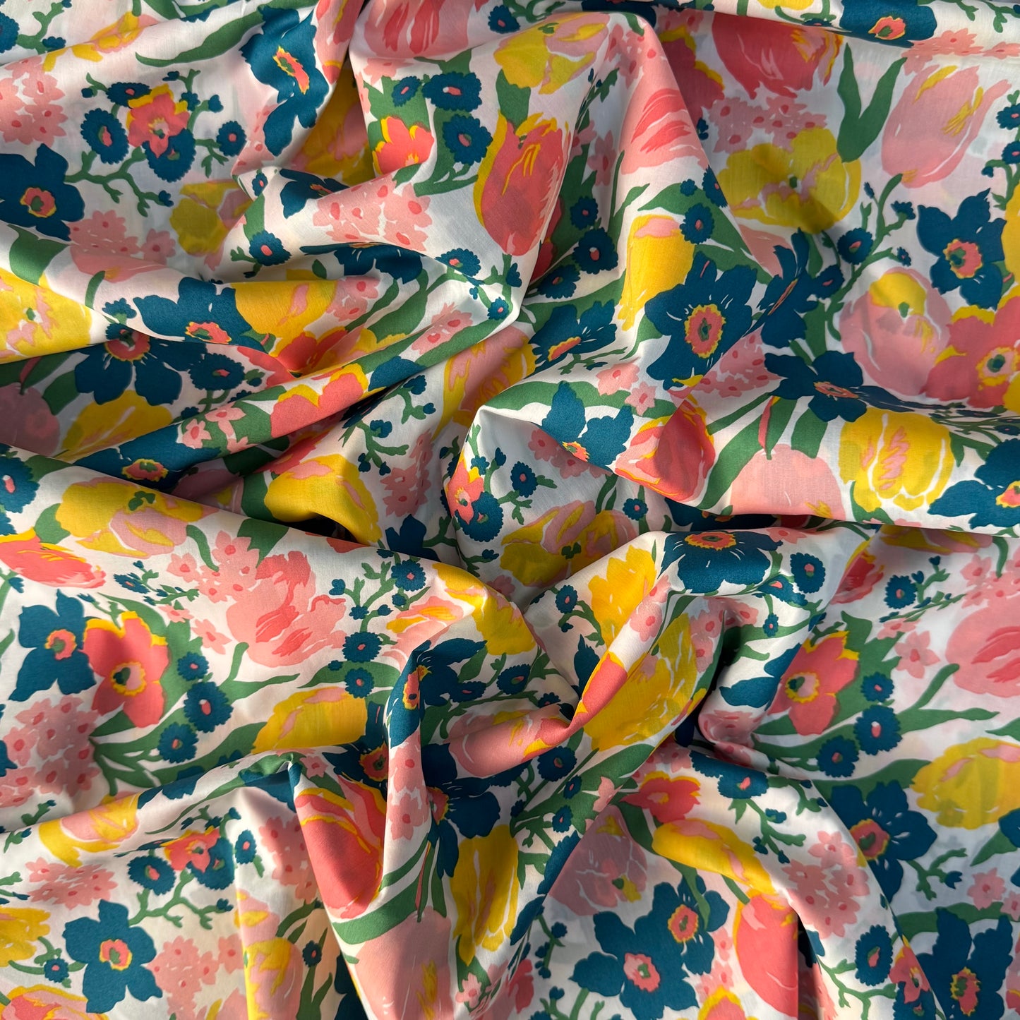 Liberty Fabric Mariana Boutique orange Cotton Tana Lawn® 3m