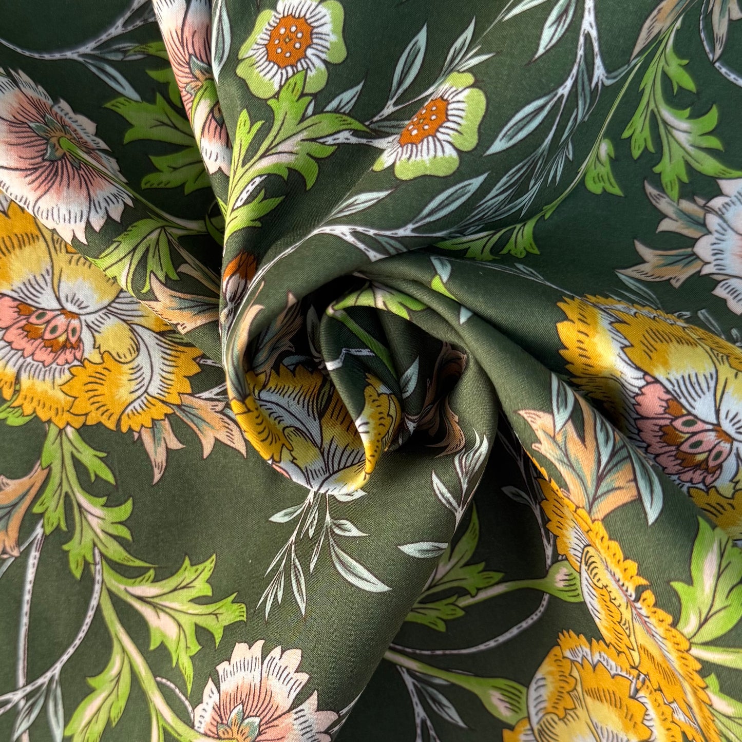 Liberty Fabric legacy new Scale Green Cotton Tana Lawn® 3m