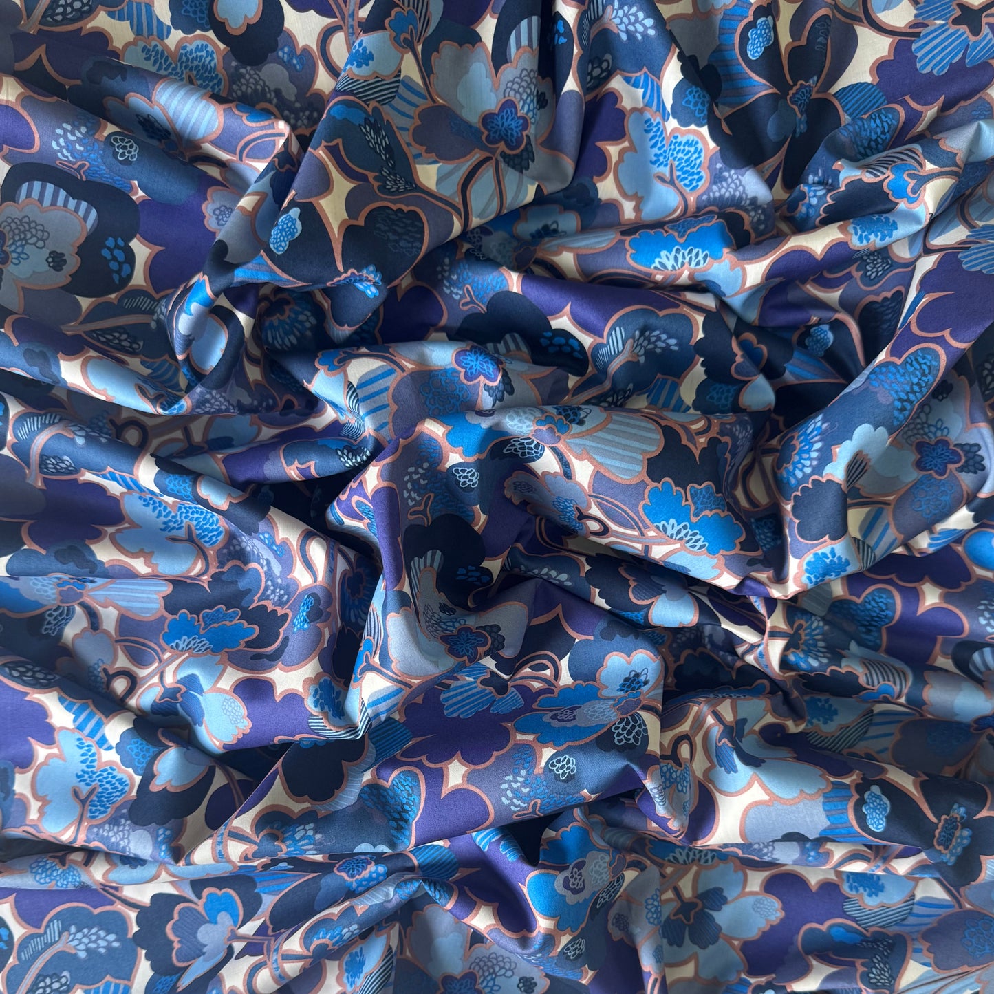 Liberty Fabrics Prospect Flower B Tana Lawn Cotton 3m