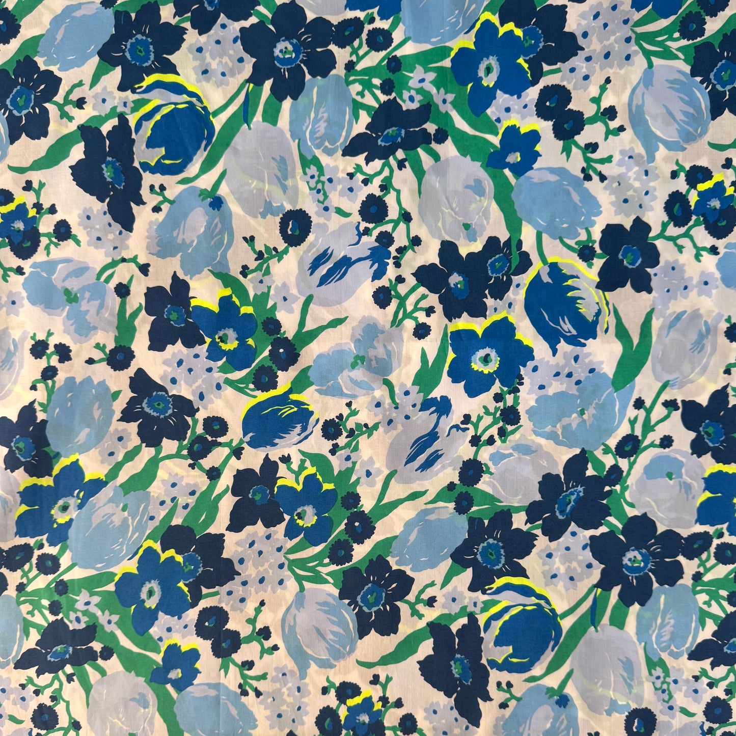 Liberty Fabric Mariana Boutique blue Cotton Tana Lawn® 3m