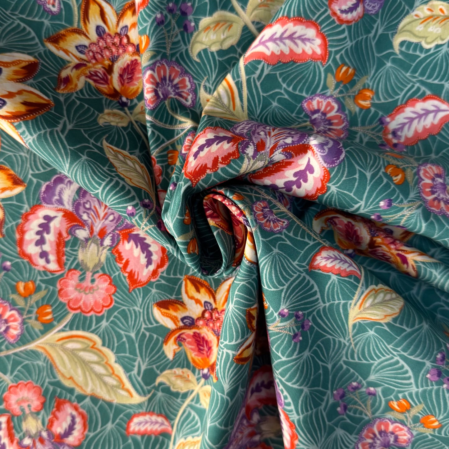 Liberty Fabric LEGACY NEW
SCALE Green Cotton Tana Lawn® 3m