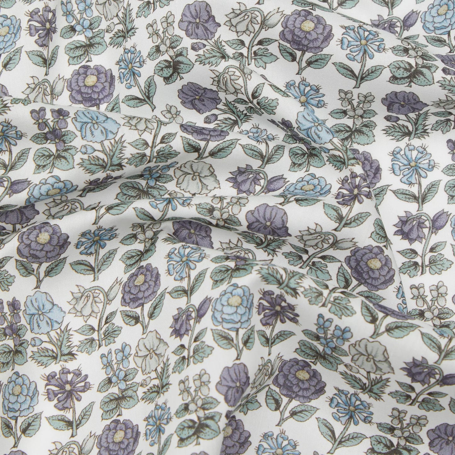 Liberty Fabrics Davalia Flowers C Tana Lawn Cotton 3m