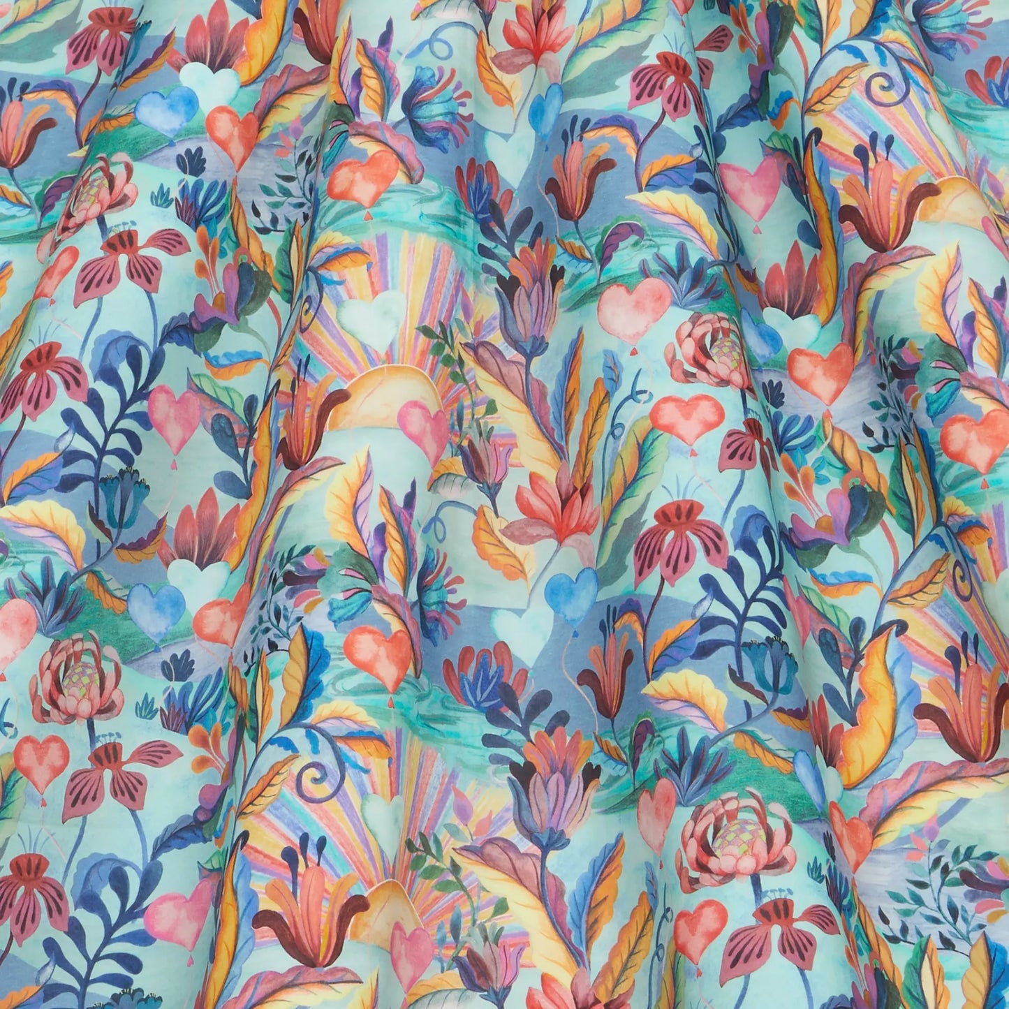 Liberty Fabrics Una Landscape A Tana Lawn Cotton 3m